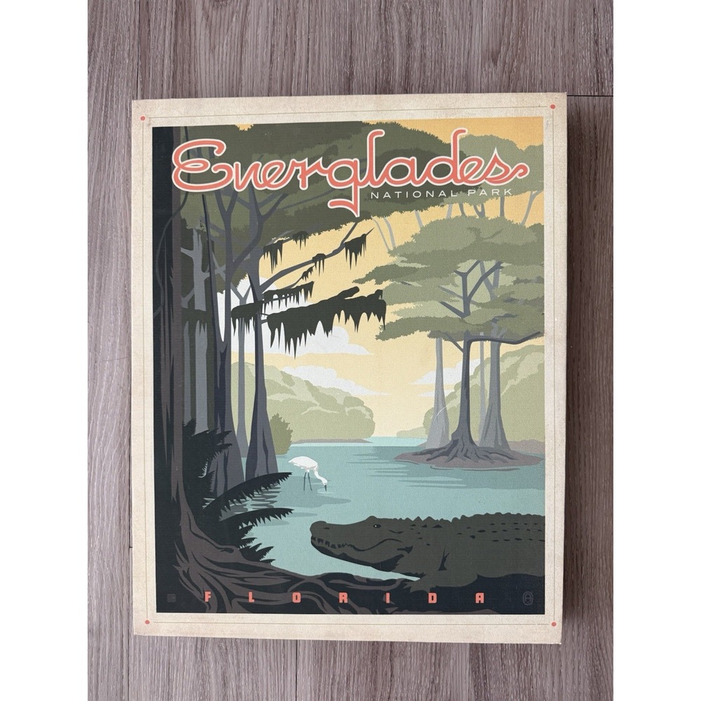 Everglades Florida Canvas Travel Print